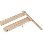 2-Meter Zollstock | natur oder schwarz | individuell personalisierbar