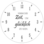 Dekorative Wanduhr "Schwarzwaldliebe" | Eiche | verschiedene Motive