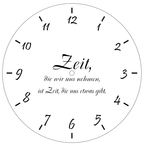 Dekorative Wanduhr "Schwarzwaldliebe" | Eiche | verschiedene Motive