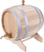 Eichenfass mit Messing-Zapfhahn | 1, 2, 3, 5, 10 Liter